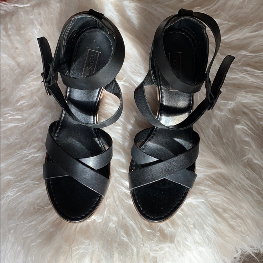 Topshop wedge sandals